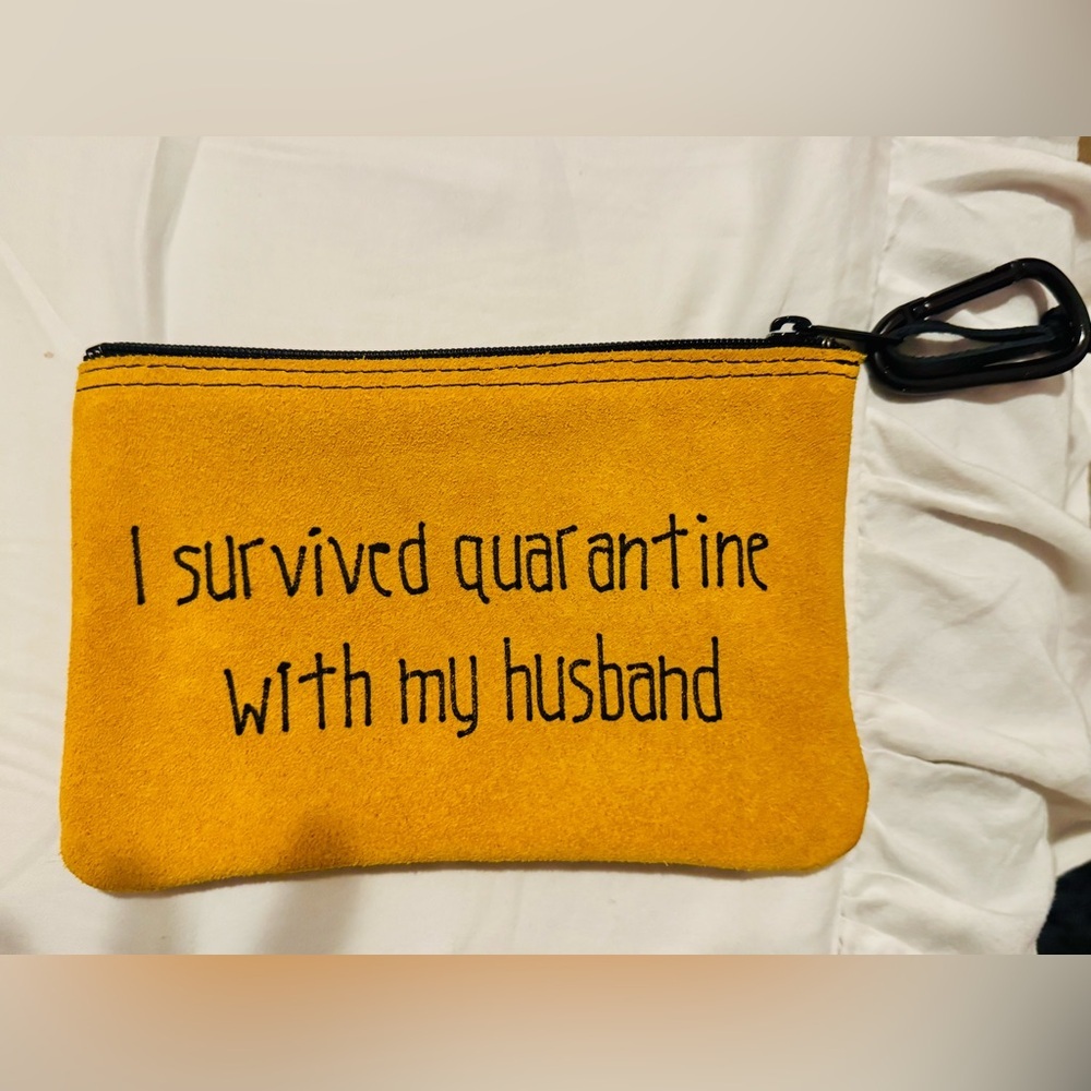 Funny Vicki Jean Leather Design Co. small leather Pouch